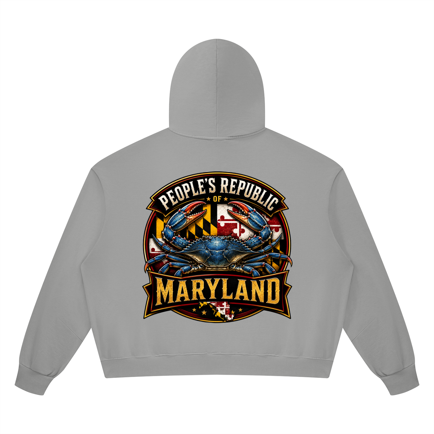 Unisex Vintage Wash Boxy Full Zip Hoodie