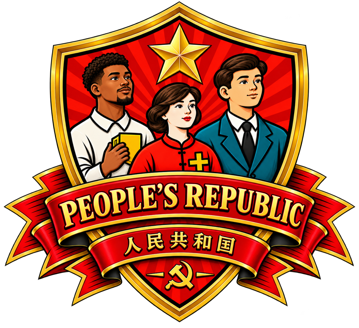 People's Republic Pullover Sweatshirt